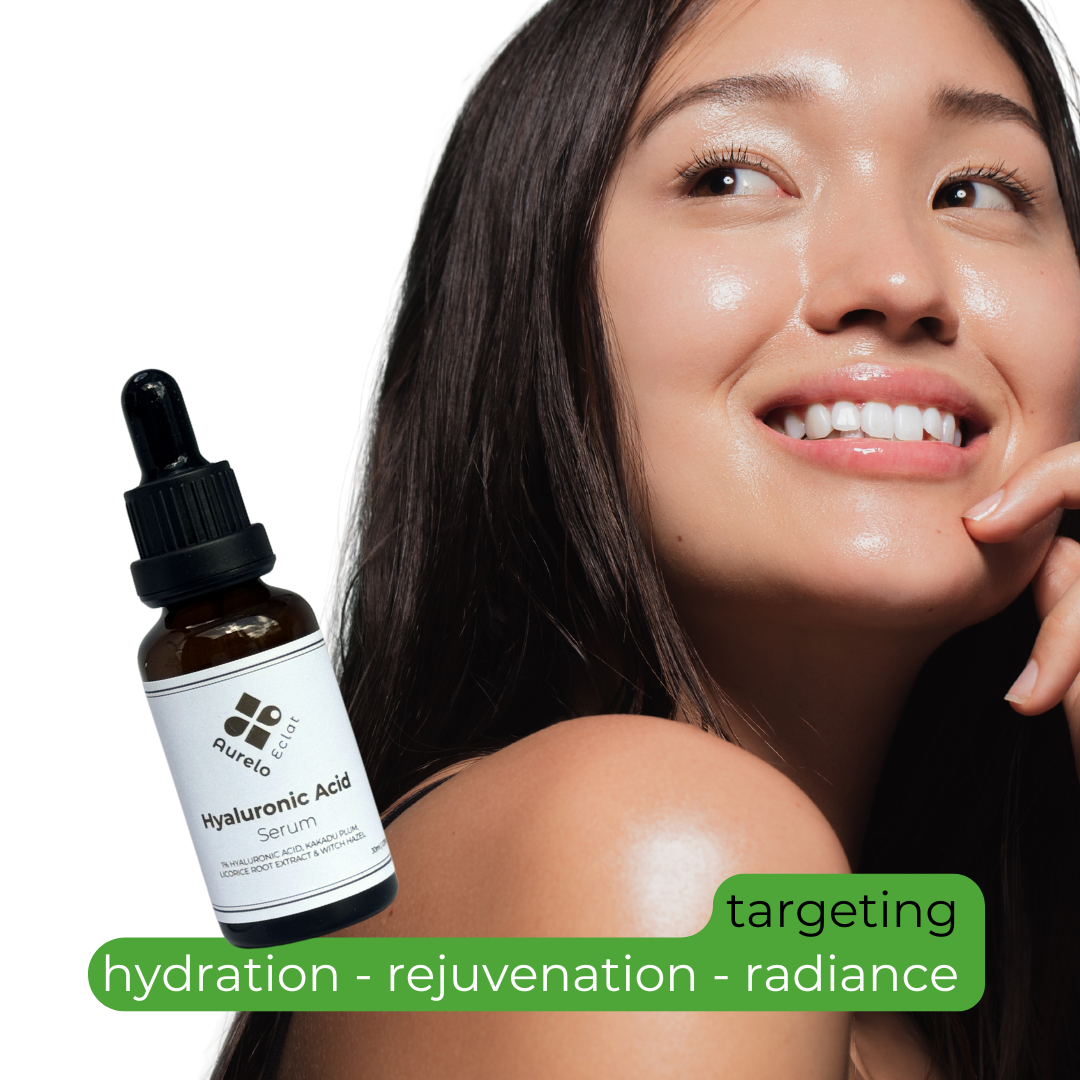 Hyaluronic Acid Serum, targeting hydration - rejuvenation -radiance