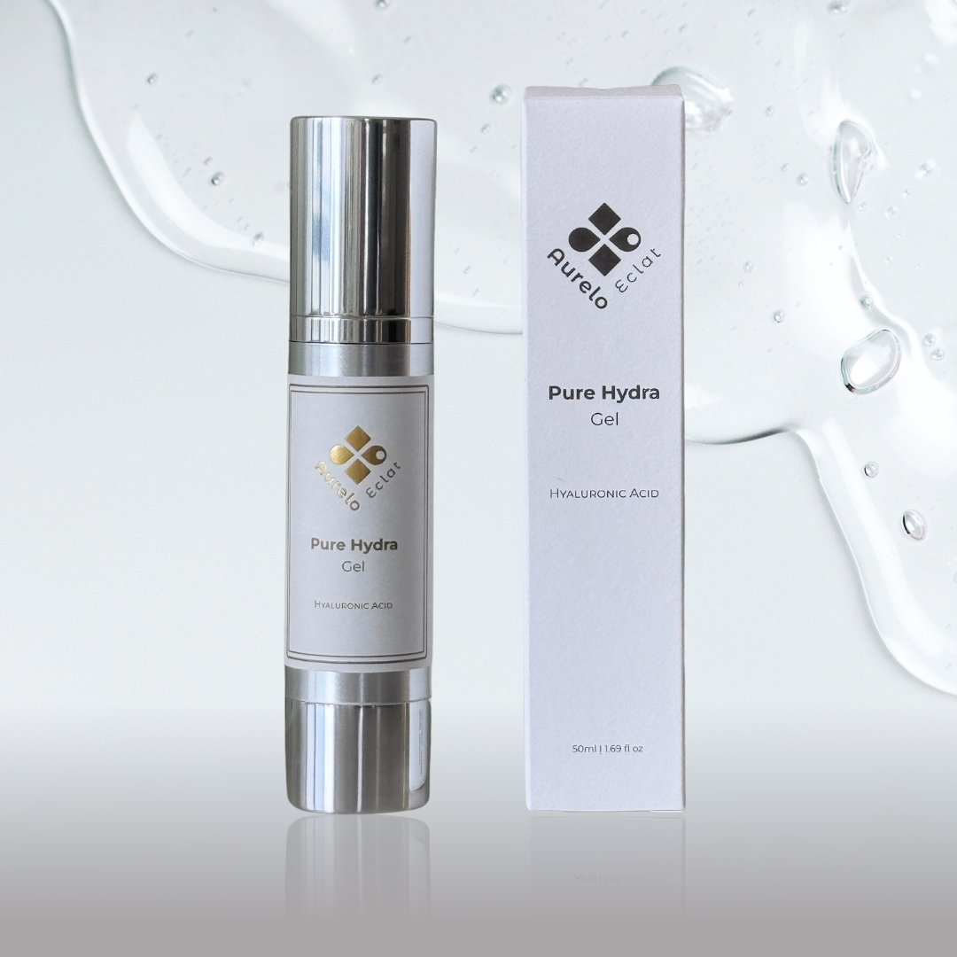 Pure Hydra Gel with its packaging box